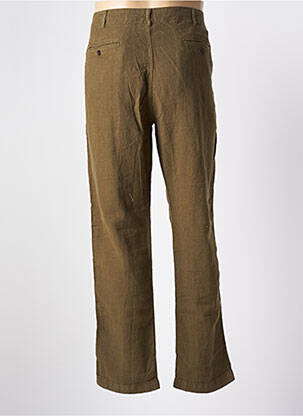 Pantalon chino poches taille normale vert BY CHARLIE B homme