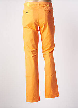 Pantalon chino tissage popeline taille normale orange BY CHARLIE B homme