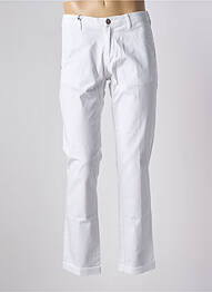 Pantalon chino tissage popeline taille normale blanc BY CHARLIE B homme