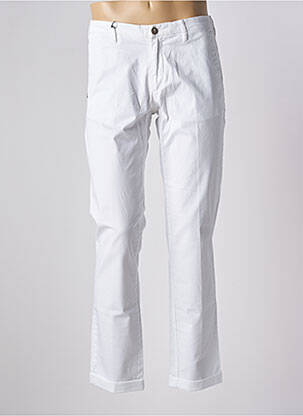Pantalon chino tissage popeline taille normale blanc BY CHARLIE B homme