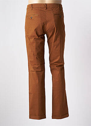 Pantalon chino tissage popeline taille normale marron BY CHARLIE B homme