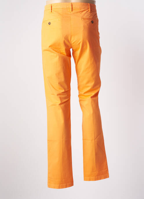 Pantalon chino tissage popeline taille normale orange BY CHARLIE B homme