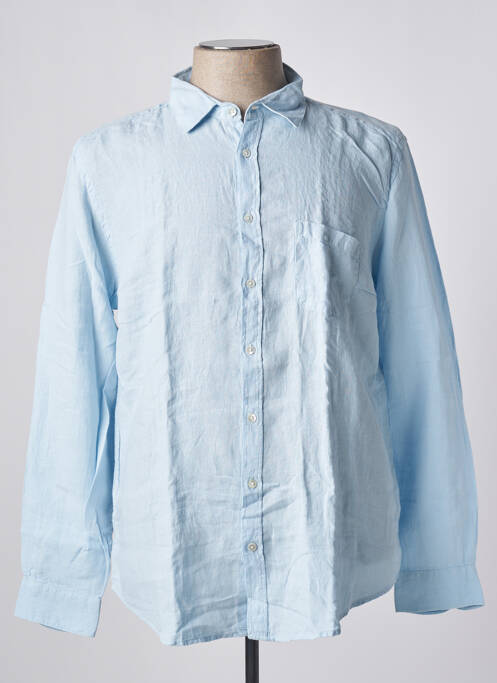 Chemise manches longues bleu BY CHARLIE B pour homme