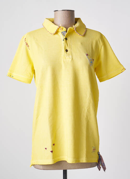 Polo jaune BY CHARLIE B pour femme