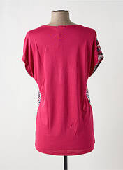 T-shirt rose MASSANA pour femme seconde vue