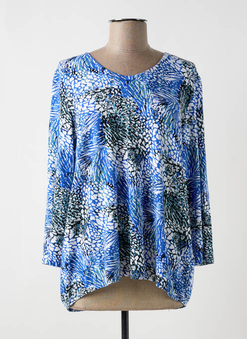 Blouse bleu BRANDTEX pour femme
