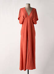 Robe longue orange MOLLY BRACKEN pour femme seconde vue