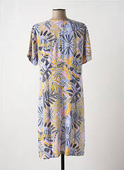 Robe mi-longue bleu MASSANA pour femme seconde vue