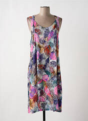 Robe mi-longue rose MASSANA pour femme seconde vue