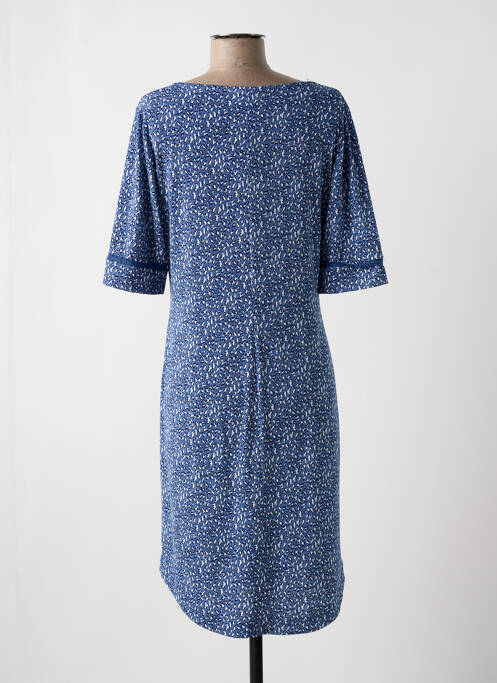 Robe mi-longue bleu GEVANA pour femme
