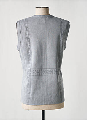Gilet sans manche poches gris ELEANE femme