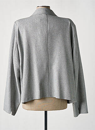 Blazer poches gris GEVANA femme