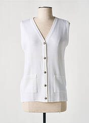 Gilet sans manche beige ELEANE pour femme seconde vue