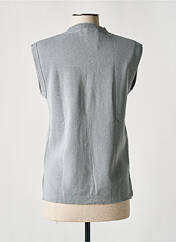 Gilet sans manche gris ELEANE pour femme seconde vue