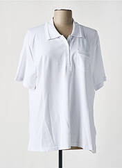 Polo blanc BRANDTEX pour femme seconde vue