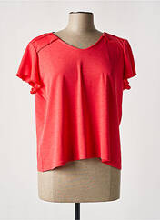 T-shirt rouge GEVANA pour femme seconde vue