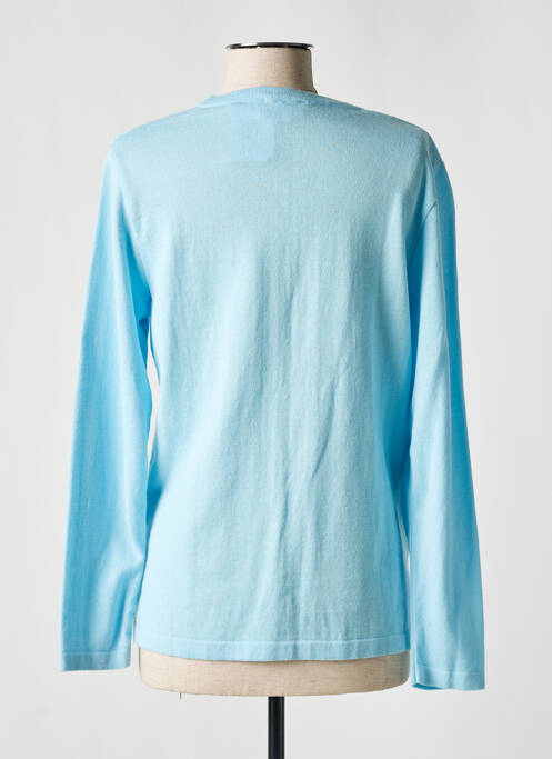 Gilet manches longues bleu ELEANE pour femme