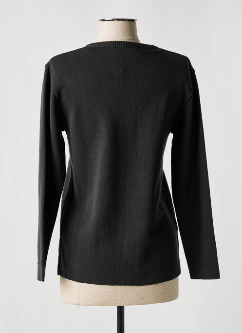 Gilet manches longues gris ELEANE pour femme