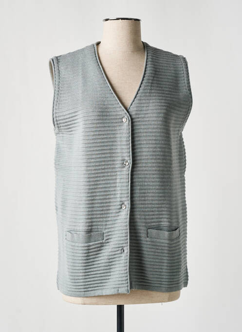 Gilet sans manche gris ELEANE pour femme