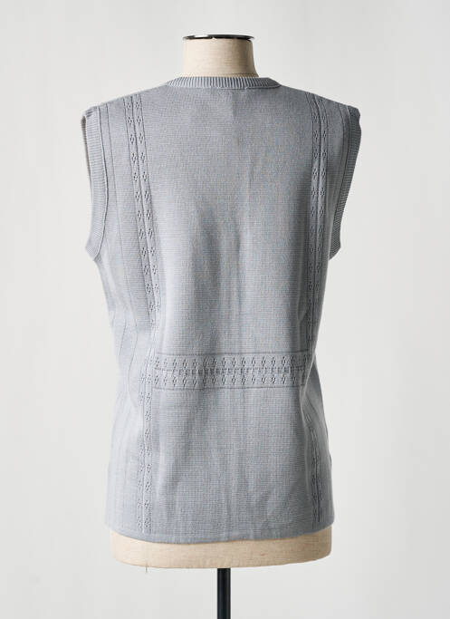 Gilet sans manche gris ELEANE pour femme