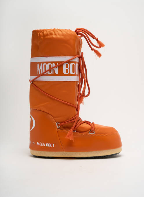 Bottes orange MOON BOOT pour homme
