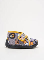 Chaussons/Pantoufles jaune TOOTI pour garçon seconde vue