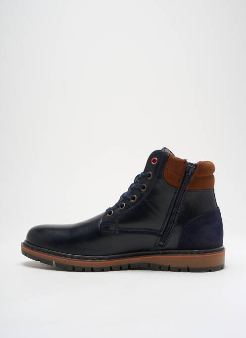 Bottines/Boots bleu COTEMER pour homme