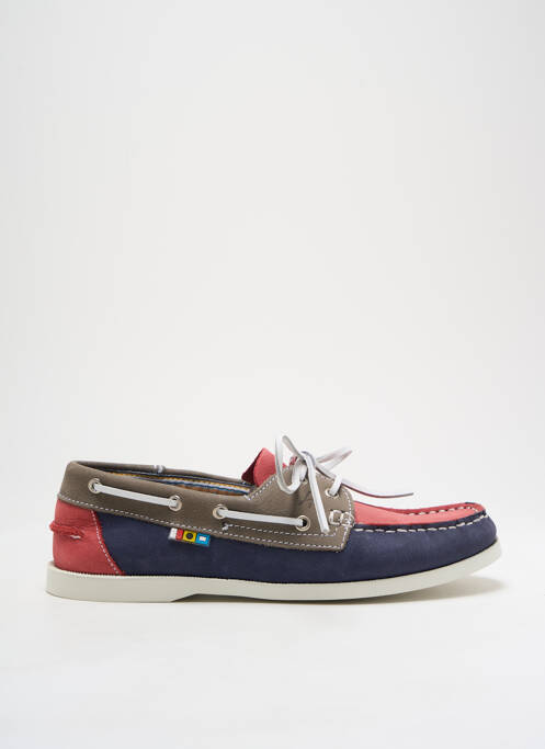 Chaussures bâteau bleu HIPNESS pour homme