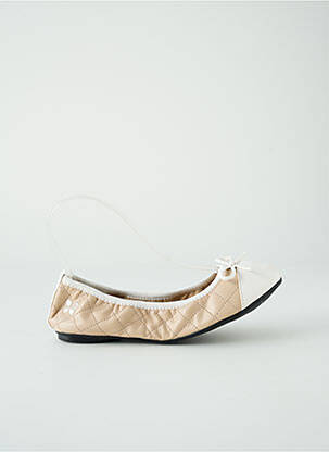 Ballerines talon plat jusqu'à 3cm beige BUTTERFLYTWISTS femme