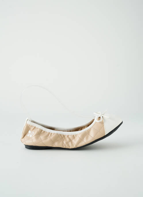 Ballerines talon plat jusqu'à 3cm beige BUTTERFLYTWISTS femme