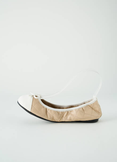 Ballerines talon plat jusqu'à 3cm beige BUTTERFLYTWISTS femme