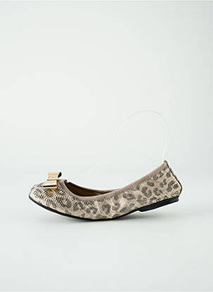 Ballerines talon bas talon plat jusqu'à 3cm beige BUTTERFLYTWISTS femme