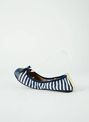 Ballerines talon bas talon plat jusqu'à 3cm bleu BUTTERFLYTWISTS femme