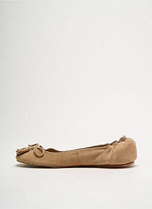 Ballerines bout rond talon plat jusqu'à 3cm marron U.S. POLO ASSN femme
