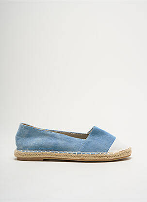 Espadrilles bout rond talon plat jusqu'à 3cm bleu TIFFOSI femme