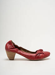 Escarpins rouge BILLIE JEAN pour femme seconde vue