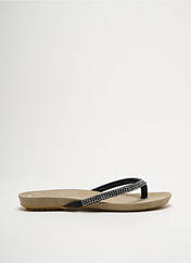 Tongs noir MELINE pour femme seconde vue