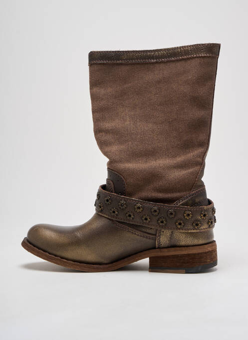 Bottines/Boots marron REPUBLYKA pour femme