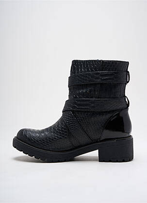 Bottines/boots matière lisse talon de 4 à 6cm noir KOCCA femme
