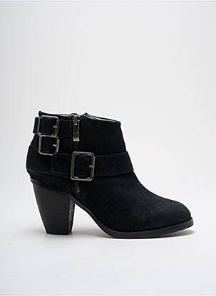 Bottines/boots cubain talon de 4 à 6cm noir KOCCA femme