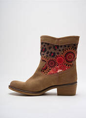 Bottines/Boots marron DESIGUAL pour femme seconde vue