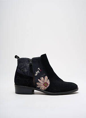 Bottines/Boots noir DESIGUAL pour femme