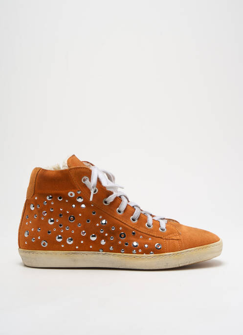 Baskets orange MELINE pour femme