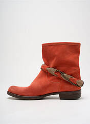 Bottines/Boots orange MELINE pour femme seconde vue