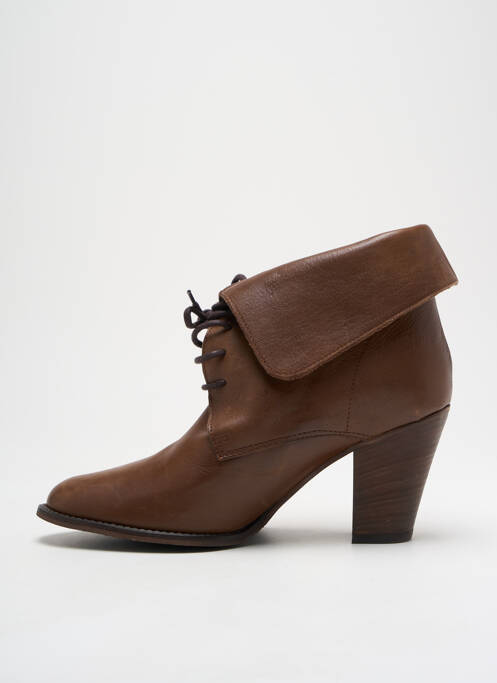 Bottines/Boots marron MELINE pour femme
