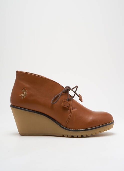 Bottines/Boots marron U.S. POLO ASSN pour femme