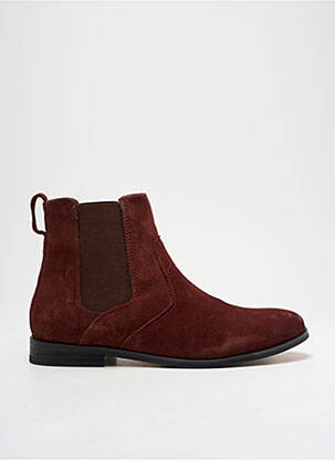 Bottines/boots nubuck talon plat jusqu'à 3cm violet PALLADIUM femme