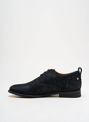 Derbies nubuck talon plat jusqu'à 3cm noir PALLADIUM femme