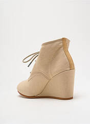 Bottines/Boots beige ELEVEN PARIS pour femme seconde vue