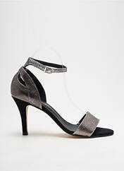 Sandales/Nu pieds argent ANDY BY SEMER pour femme seconde vue